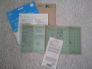 Vauxhall 10 registration documents